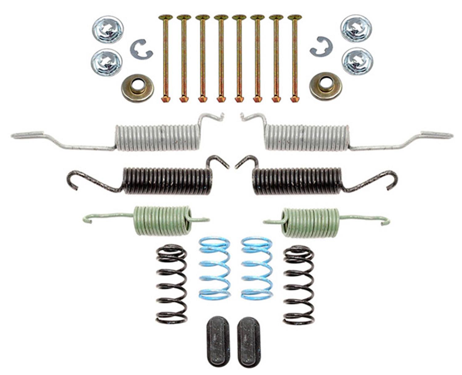 ACDELCO GOLD/PROFESSIONAL BRAKES - Drum Brake Hardware Kit - ADU - 18k1596