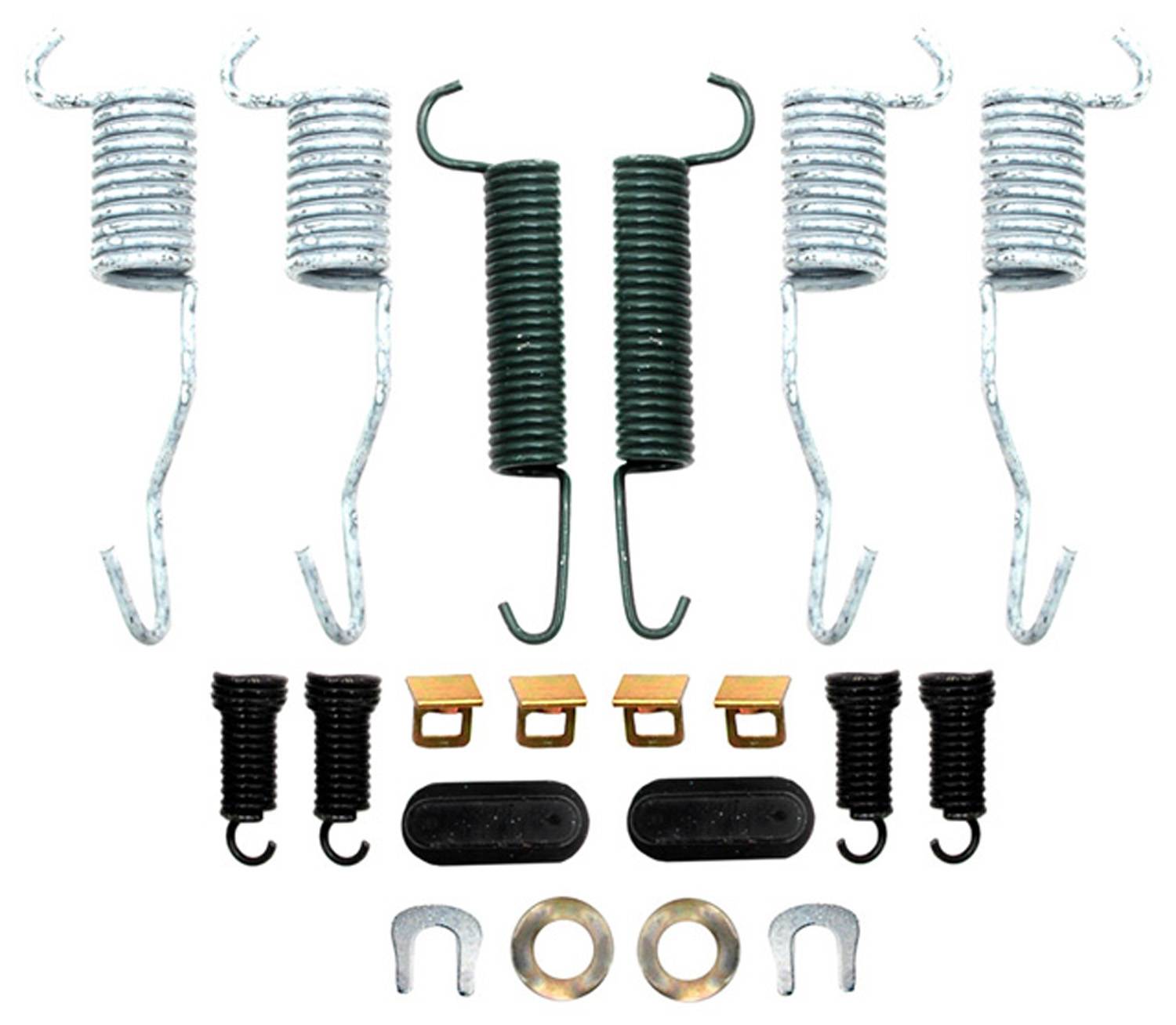 ACDELCO GOLD/PROFESSIONAL BRAKES - Drum Brake Hardware Kit - ADU - 18k1599