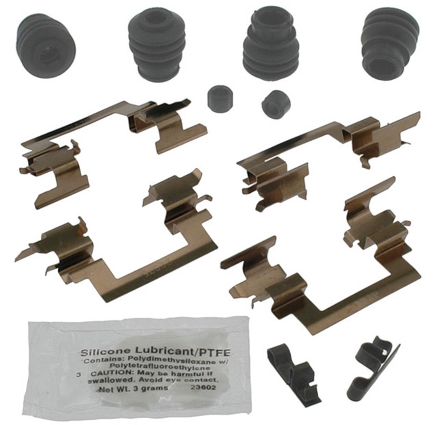 ACDELCO GOLD/PROFESSIONAL BRAKES - Disc Brake Hardware Kit - ADU - 18k1851x