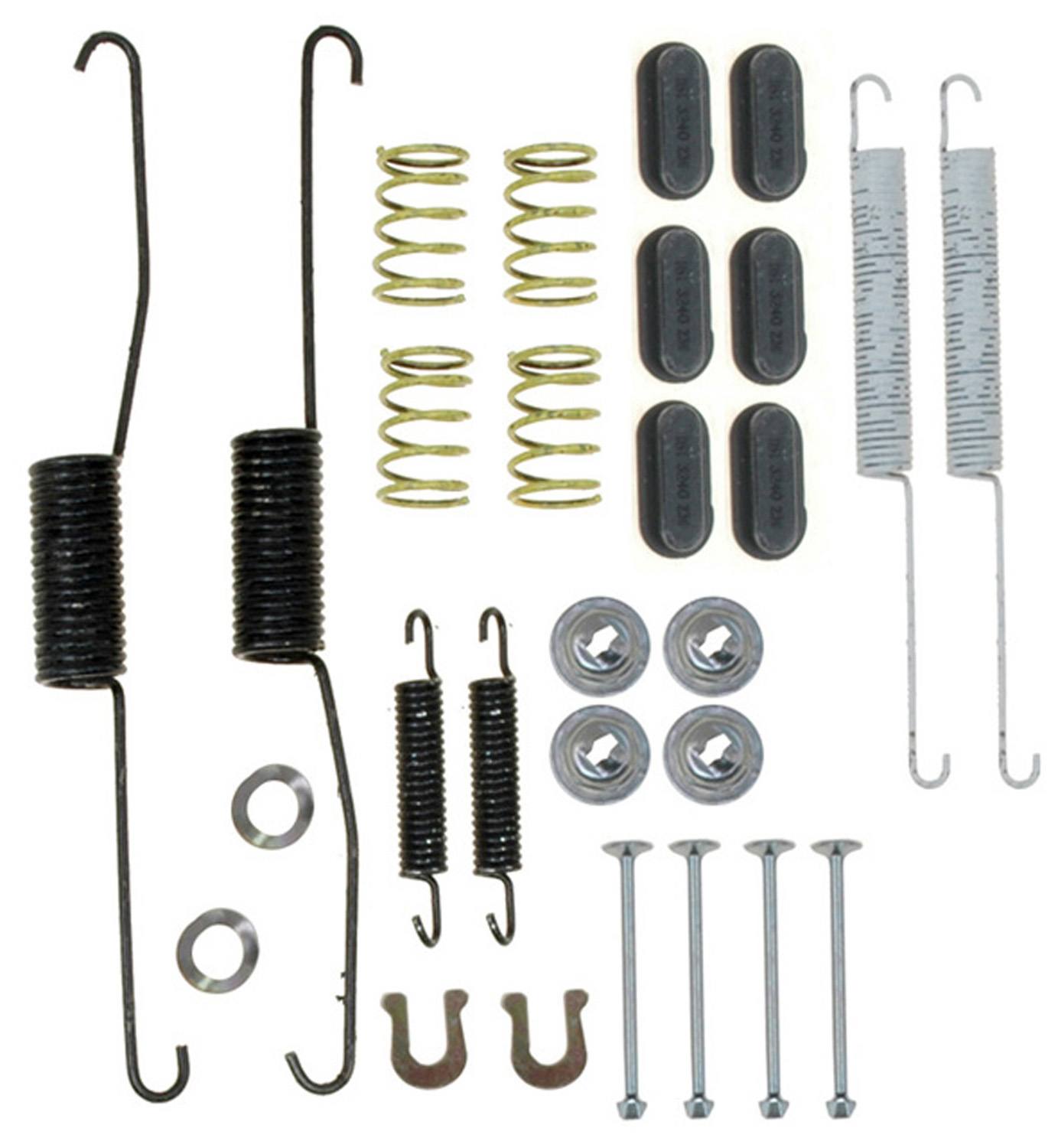 ACDELCO GOLD/PROFESSIONAL BRAKES - Drum Brake Hardware Kit (Rear) - ADU 18K2089