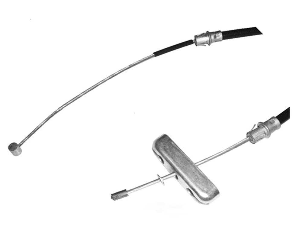 ACDELCO GOLD/PROFESSIONAL BRAKES - Parking Brake Cable - ADU - 18p2470