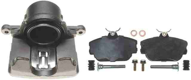 ACDELCO GOLD/PROFESSIONAL BRAKES - Reman Non-Coated Loaded Disc Brake Caliper w/Organic Pads - ADU - 18r1096