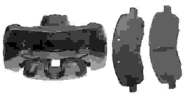 ACDELCO GOLD/PROFESSIONAL BRAKES - Reman Non-Coated Loaded Disc Brake Caliper w/Ceramic Pads - ADU - 18r1998
