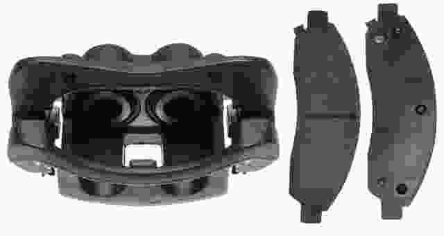 ACDELCO GOLD/PROFESSIONAL BRAKES - Reman Non-Coated Loaded Disc Brake Caliper w/Ceramic Pads - ADU - 18r2268