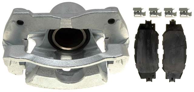 ACDELCO GOLD/PROFESSIONAL BRAKES - Reman Non-Coated Loaded Disc Brake Caliper w/Ceramic Pads - ADU - 18r2717