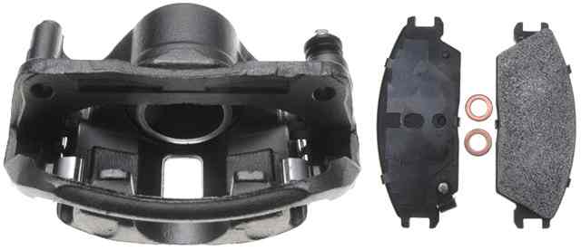 ACDELCO GOLD/PROFESSIONAL BRAKES - Reman Non-Coated Loaded Disc Brake Caliper w/Semi-Metallic Pads - ADU - 18r862