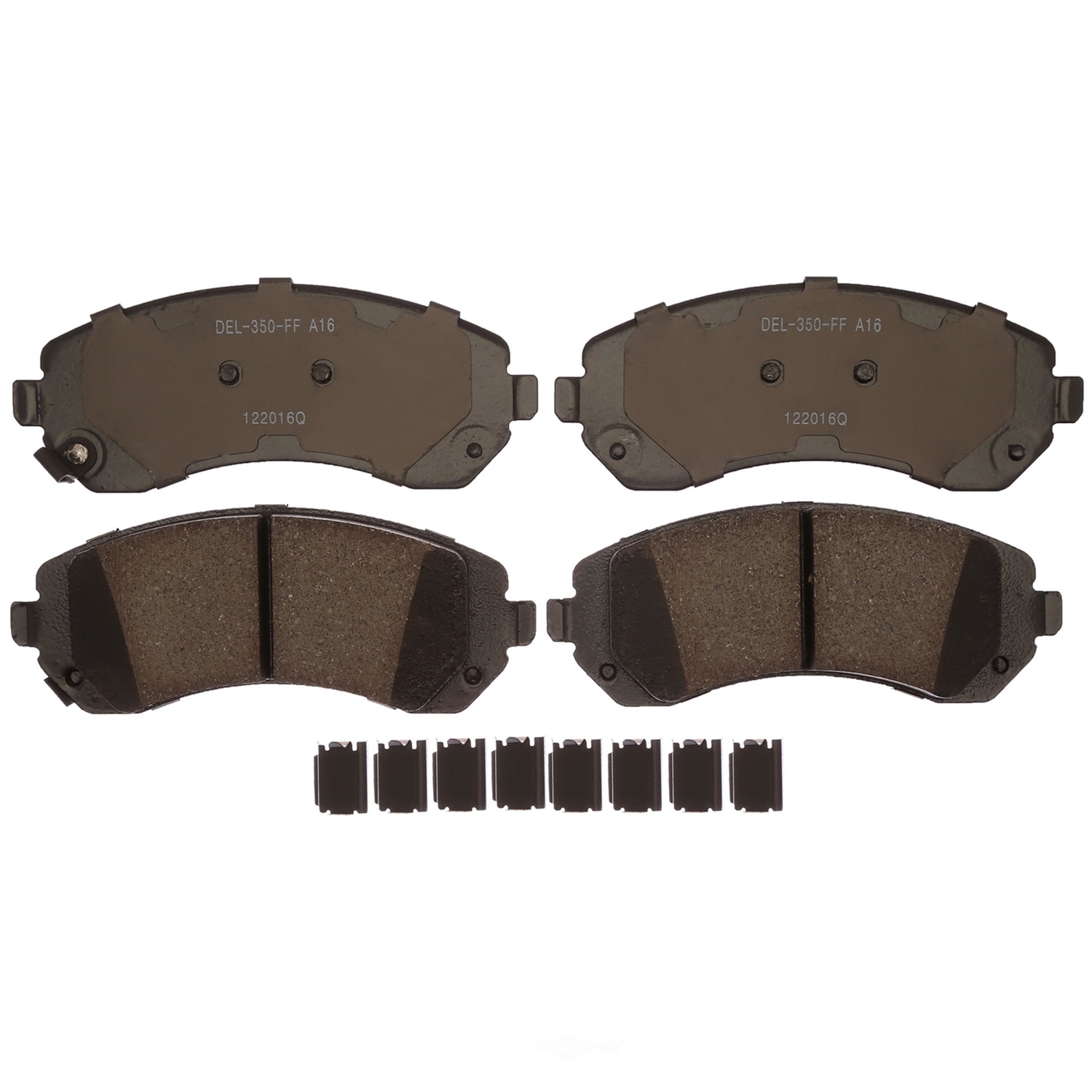 ACDELCO GOLD/PROFESSIONAL BRAKES CANADA - Ceramic Disc Brake Pad - DCO 17D844CH