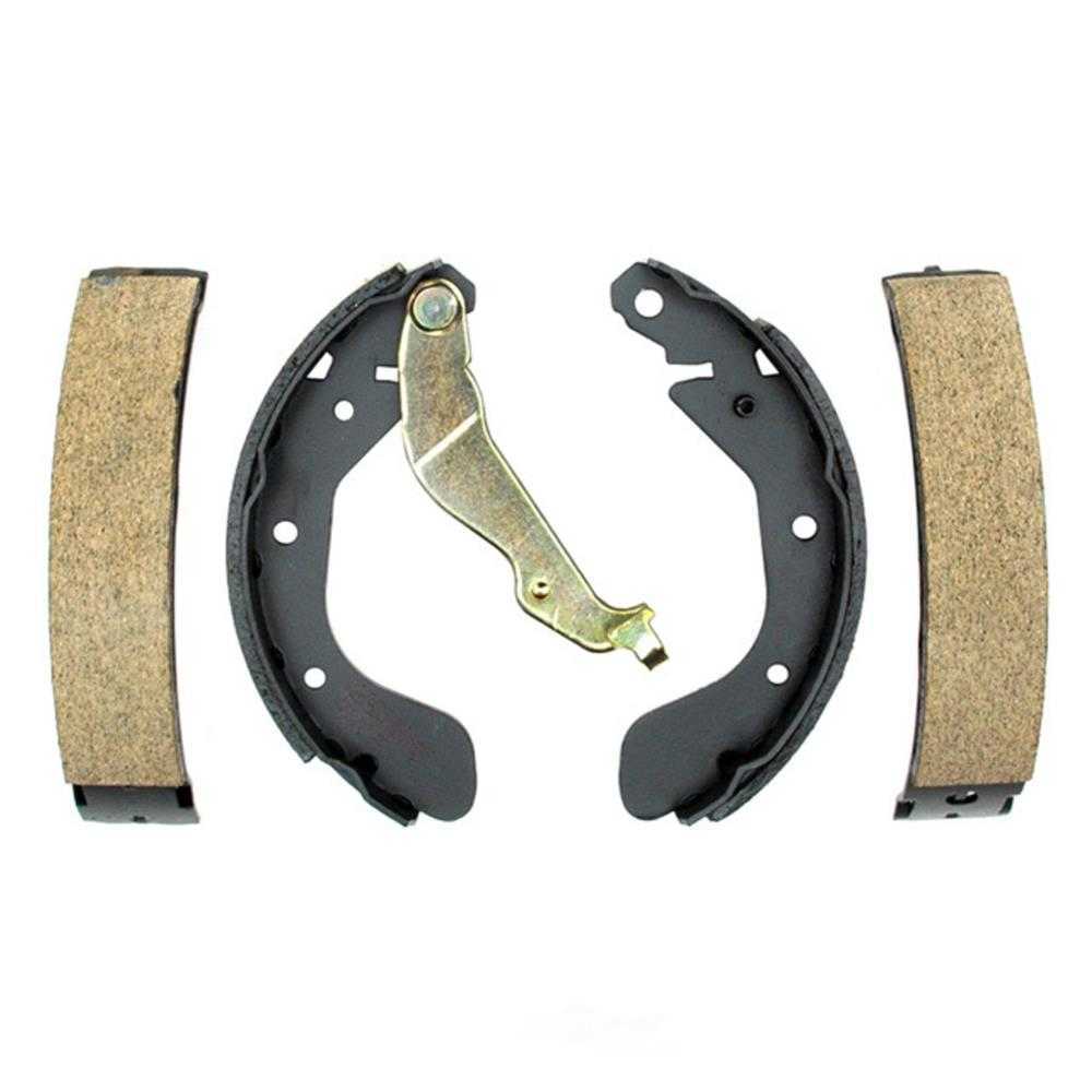 ACDELCO GOLD/PROFESSIONAL BRAKES - Bonded Drum Brake Shoe (Rear) - ADU 17814B