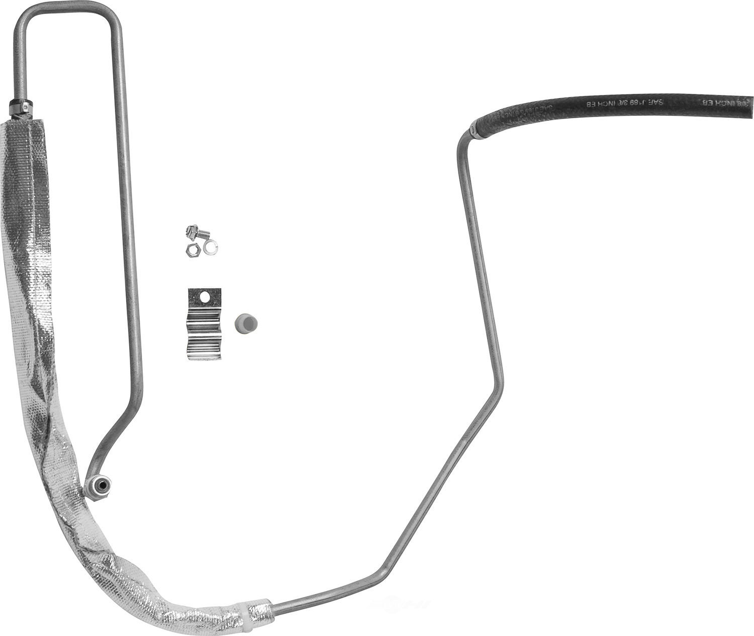 ACDELCO GOLD/PROFESSIONAL - Power Steering Return Line Hose Assembly - DCC - 36-367280