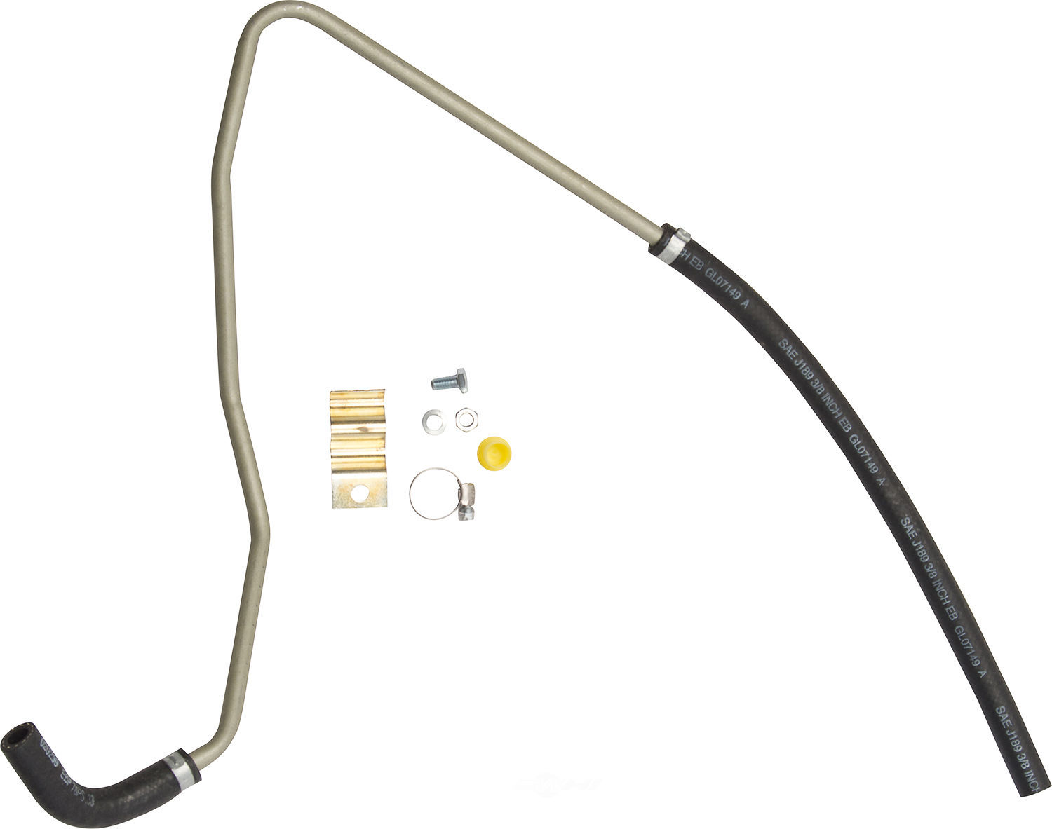 ACDELCO GOLD/PROFESSIONAL - Power Steering Return Line Hose Assembly - DCC - 36-368970