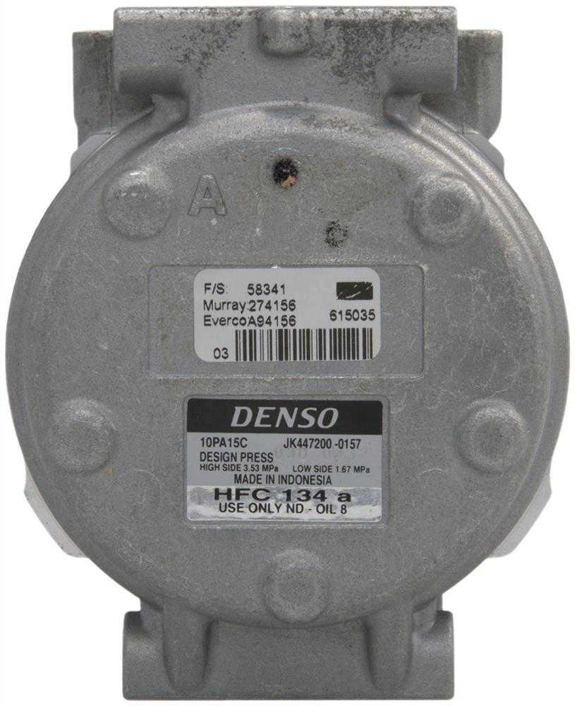 ACDELCO GOLD/PROFESSIONAL - A/C Compressor - DCC - 15-21383