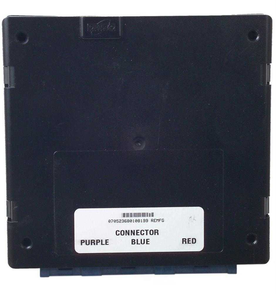 ACDELCO GOLD/PROFESSIONAL - Reman Body Control Module - DCC - 19241007