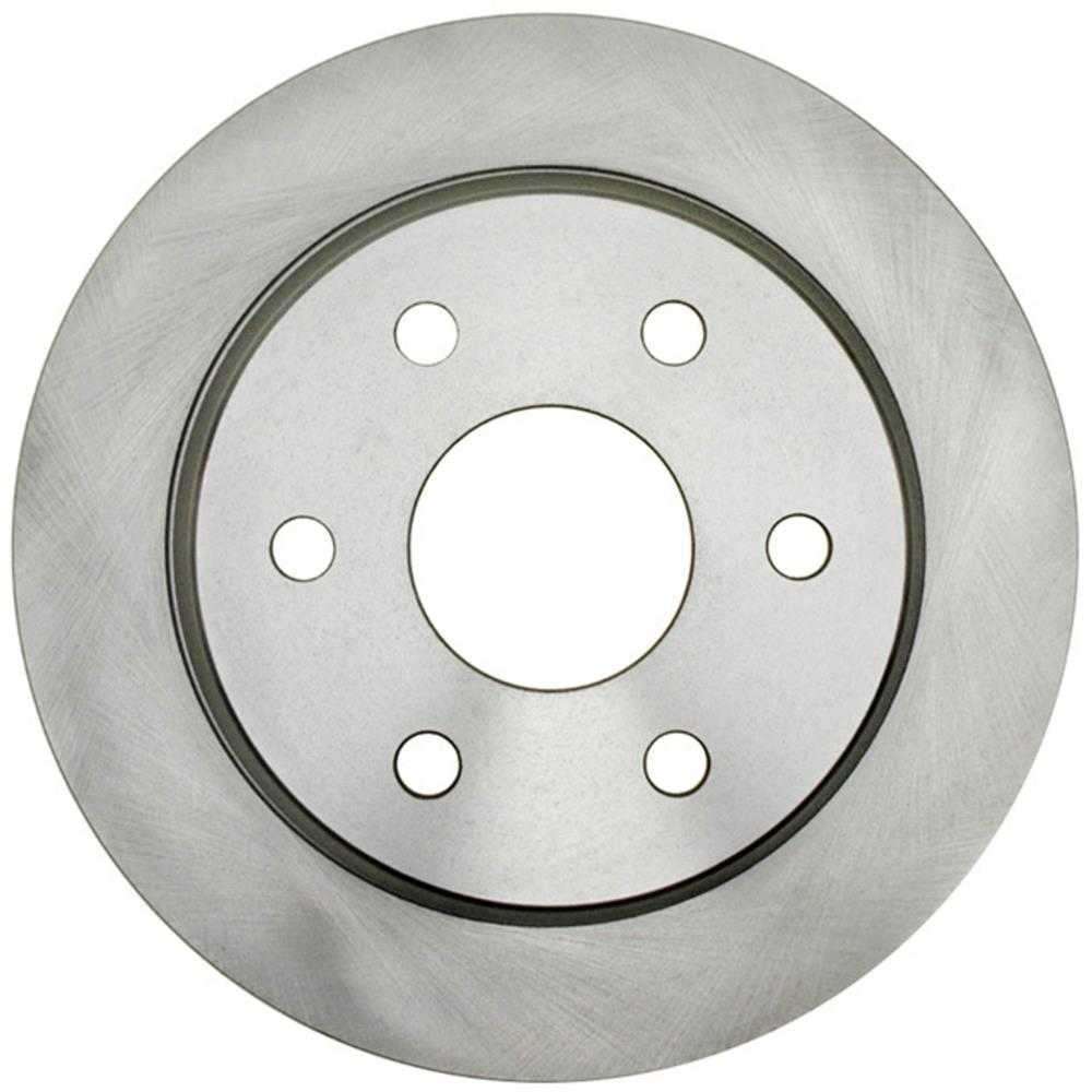 ACDELCO SILVER/ADVANTAGE - Non-Coated Disc Brake Rotor - DCD 18A1412A