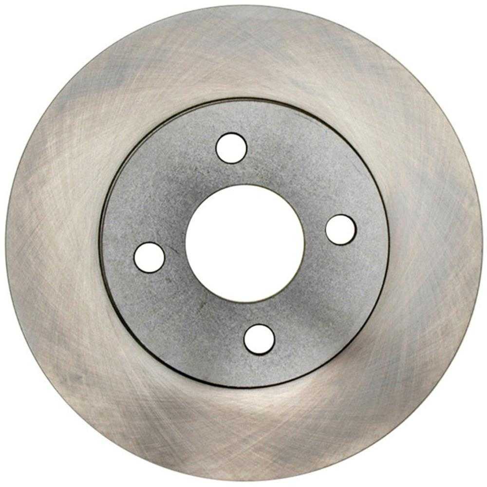 ACDELCO SILVER/ADVANTAGE - Non-Coated Disc Brake Rotor - DCD 18A1585A