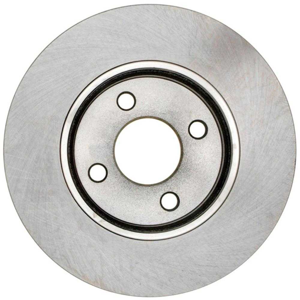 ACDELCO SILVER/ADVANTAGE - Non-Coated Disc Brake Rotor - DCD 18A1585A