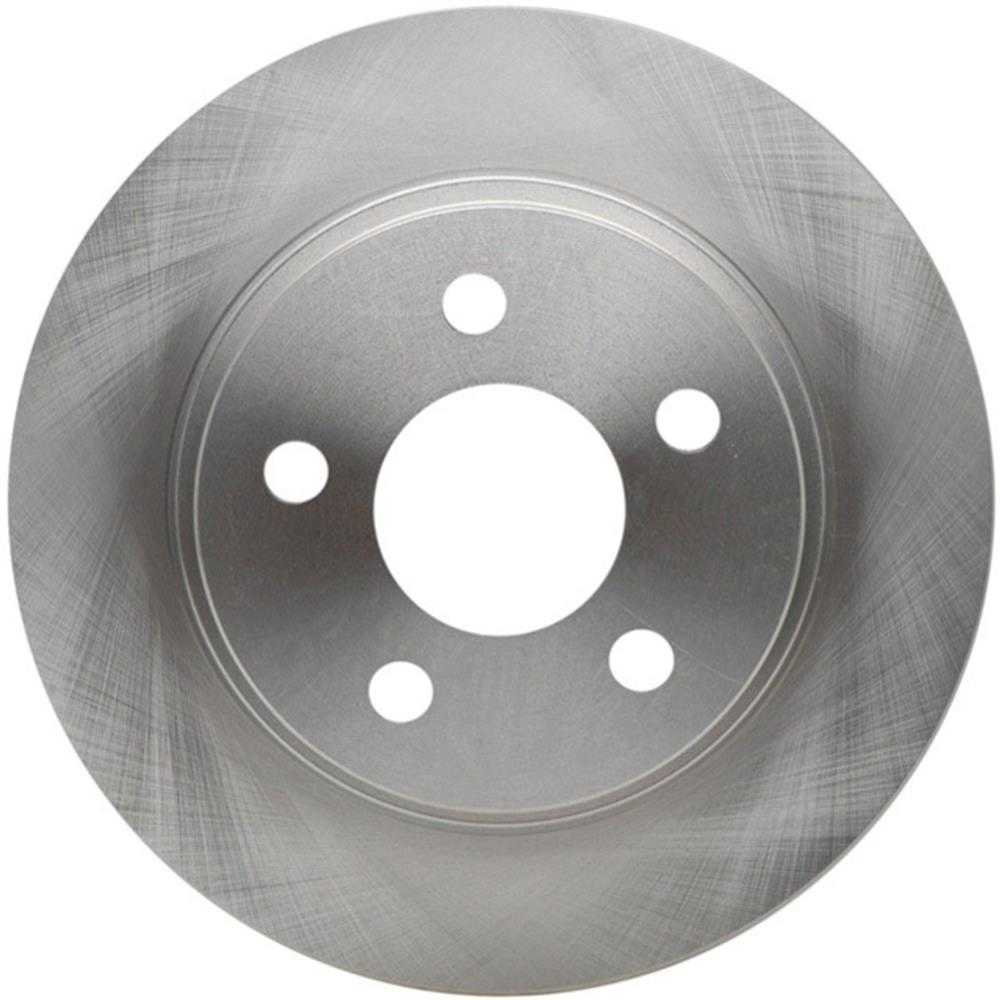 ACDELCO SILVER/ADVANTAGE - Non-Coated Disc Brake Rotor - DCD 18A1675A