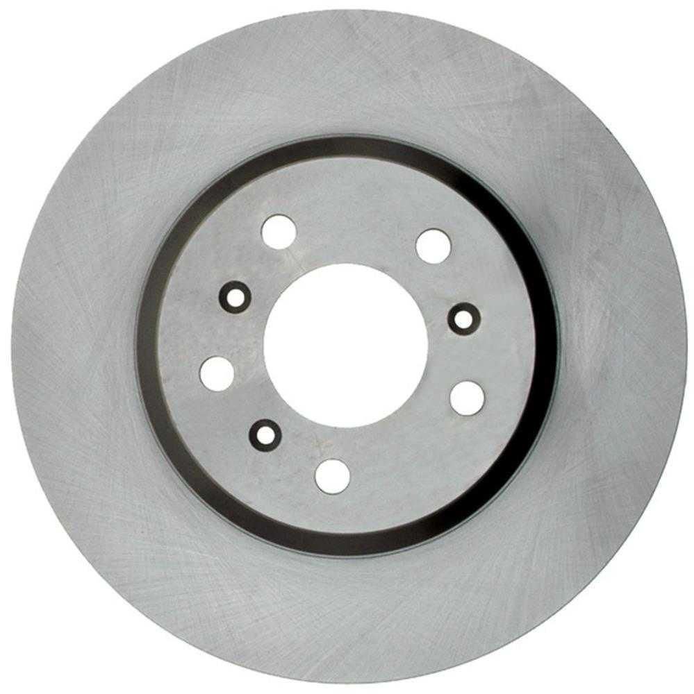 ACDELCO SILVER/ADVANTAGE - Non-Coated Disc Brake Rotor (Front) - DCD 18A2322A