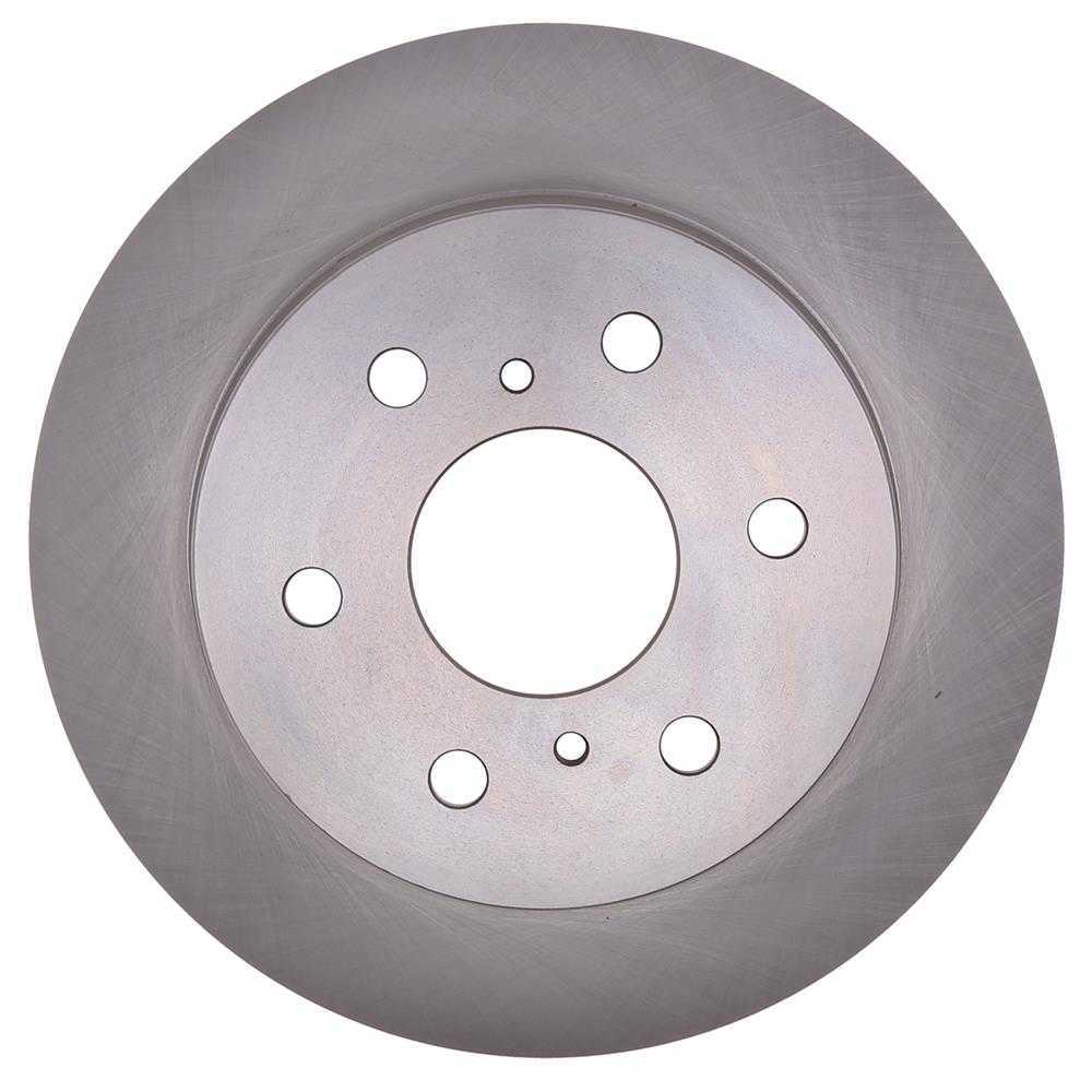 ACDELCO SILVER/ADVANTAGE - Non-Coated Disc Brake Rotor (Rear) - DCD 18A2332A