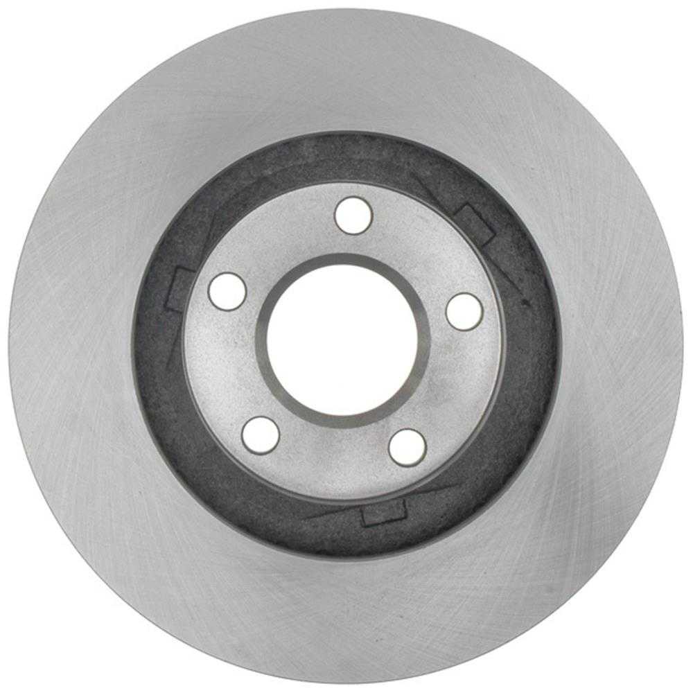 ACDELCO SILVER/ADVANTAGE - Non-Coated Disc Brake Rotor - DCD 18A813A