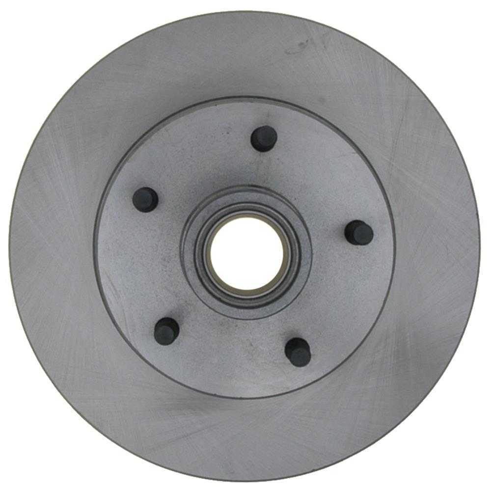ACDELCO SILVER/ADVANTAGE - Non-Coated Disc Brake Rotor & Hub Assembly (Front) - DCD 18A878A