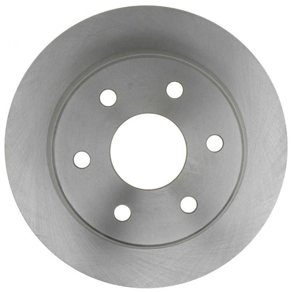 ACDELCO SILVER/ADVANTAGE - Non-Coated Disc Brake Rotor - DCD 18A907A