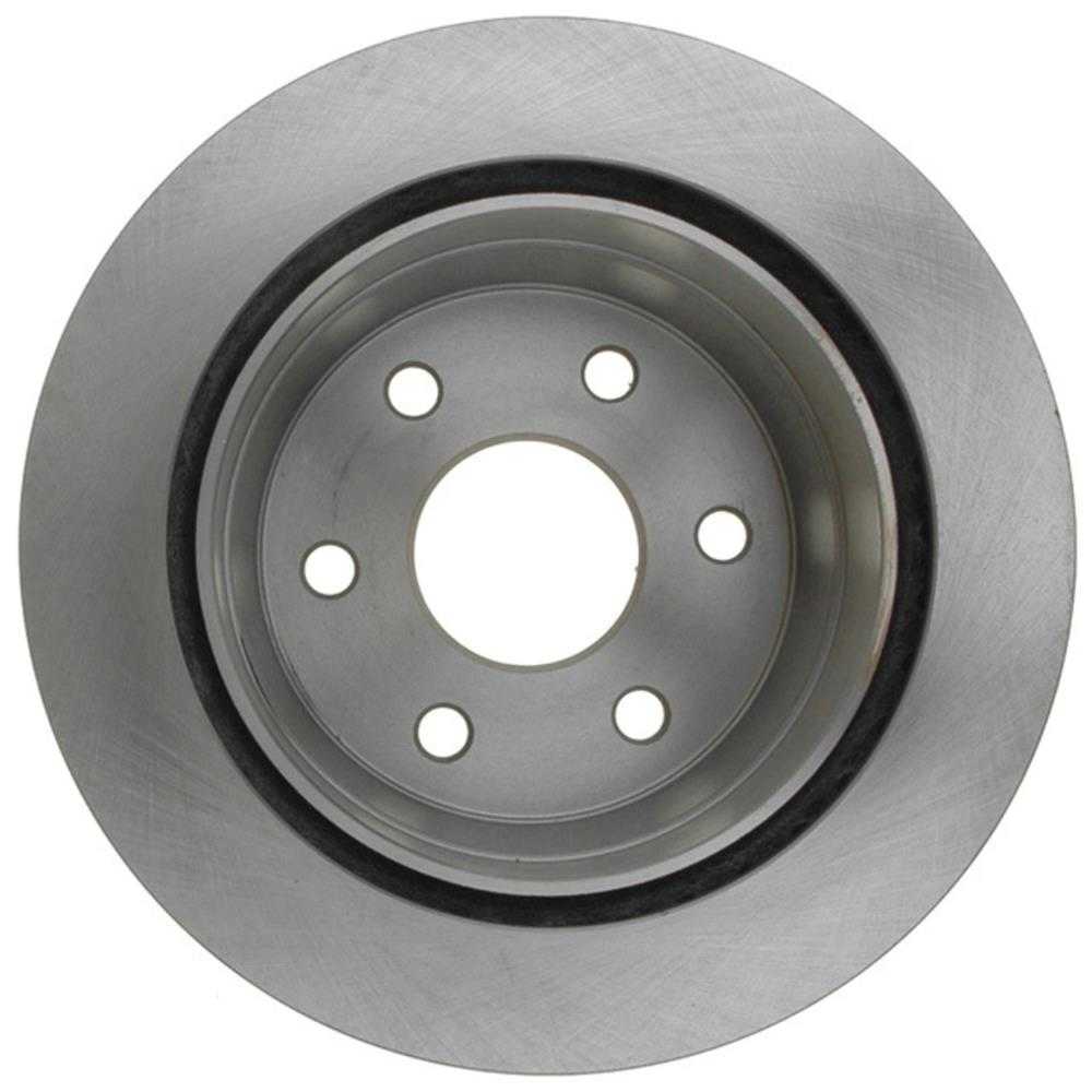 ACDELCO SILVER/ADVANTAGE - Non-Coated Disc Brake Rotor - DCD 18A907A