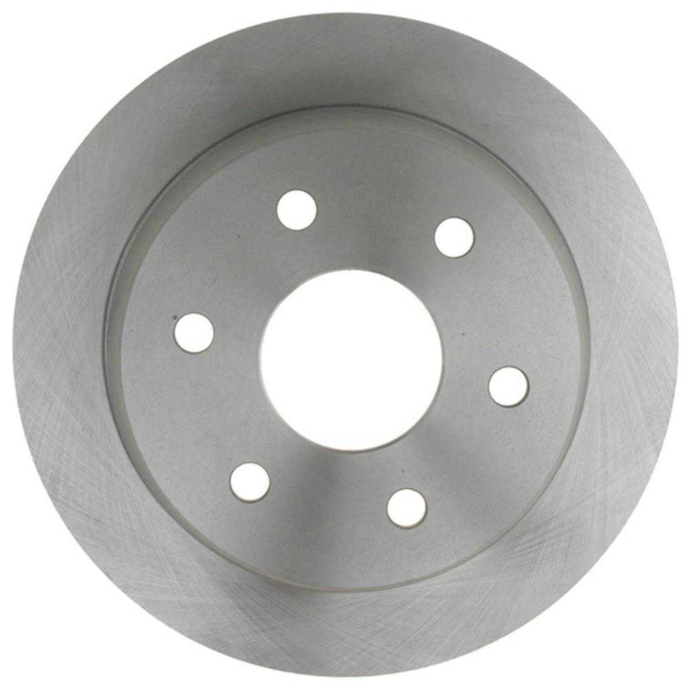 ACDELCO SILVER/ADVANTAGE - Non-Coated Disc Brake Rotor - DCD 18A952A