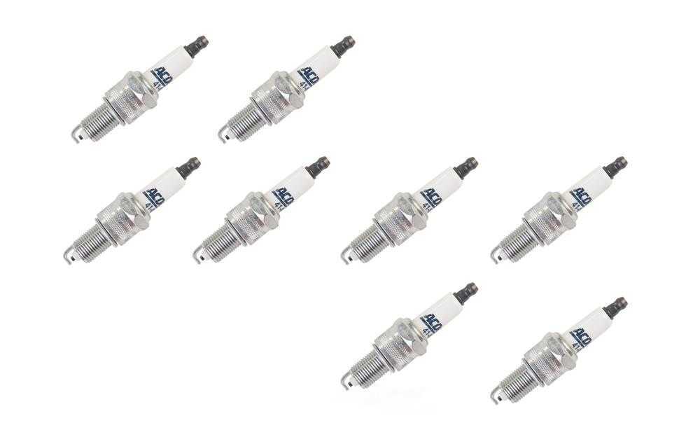 ACDELCO GOLD/PROFESSIONAL - Double Platinum Spark Plug - DCC - 41-819