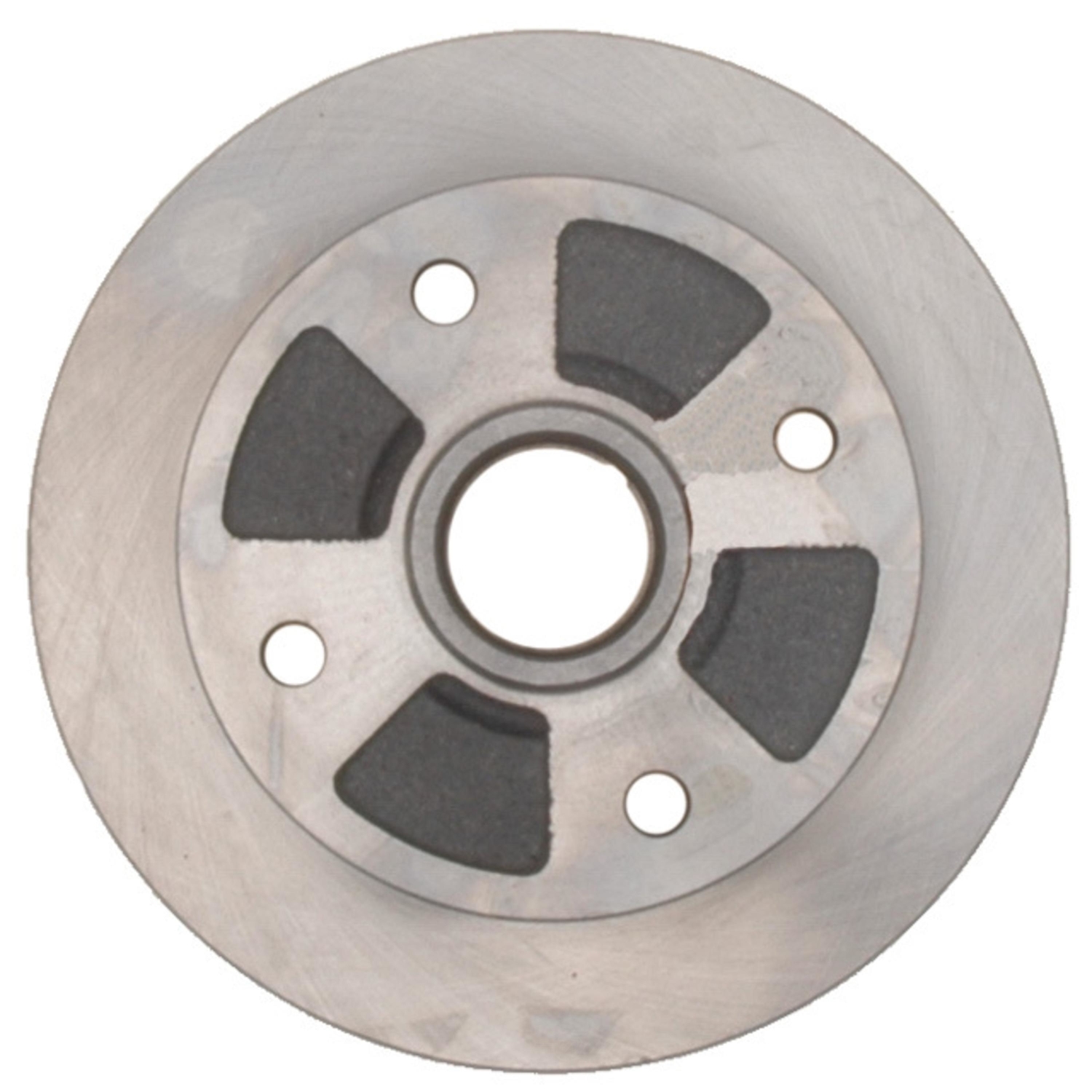 ACDELCO SILVER/ADVANTAGE - Non-Coated Disc Brake Rotor & Hub Assembly - DCD 18A369A