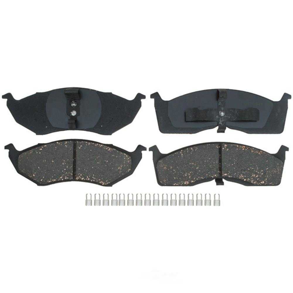 ACDELCO GOLD/PROFESSIONAL BRAKES - Ceramic Disc Brake Pad - ADU - 17d730ch