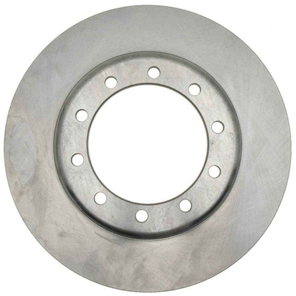 ACDELCO SILVER/ADVANTAGE - Non-Coated Disc Brake Rotor - DCD 18A176A