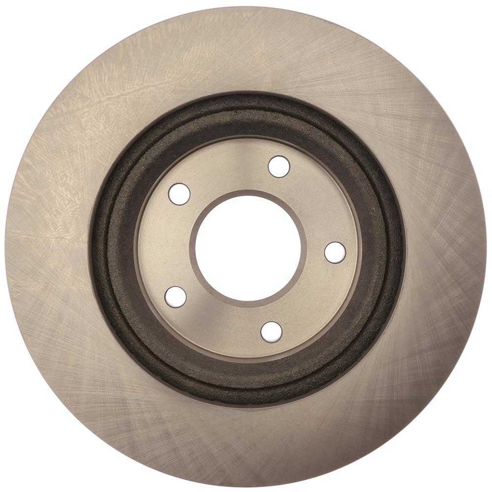 ACDELCO SILVER/ADVANTAGE - Non-Coated Disc Brake Rotor - DCD 18A2446A