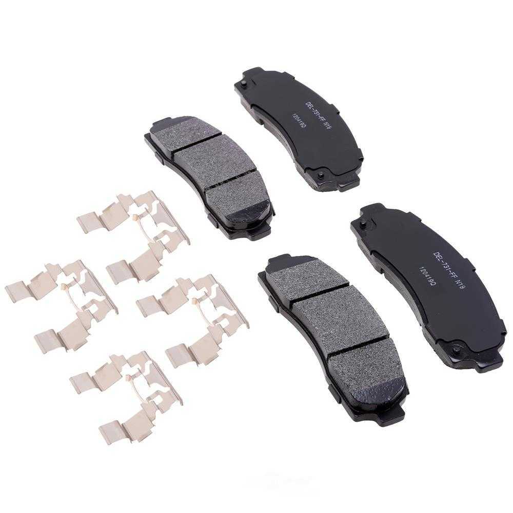 ACDELCO GOLD/PROFESSIONAL BRAKES - Semi-Metallic - ADU - 17d833mh