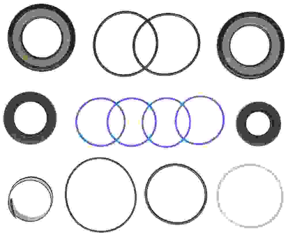 ACDELCO GOLD/PROFESSIONAL - Rack and Pinion Seal Kit - DCC - 36-348543