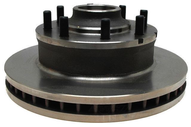 ACDELCO SILVER/ADVANTAGE - Non-Coated Disc Brake Rotor & Hub Assembly - DCD 18A616A