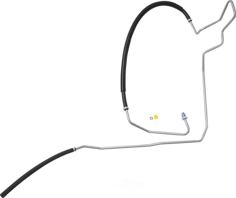 ACDELCO GOLD/PROFESSIONAL - Power Steering Return Line Hose Assembly - DCC - 36-365877