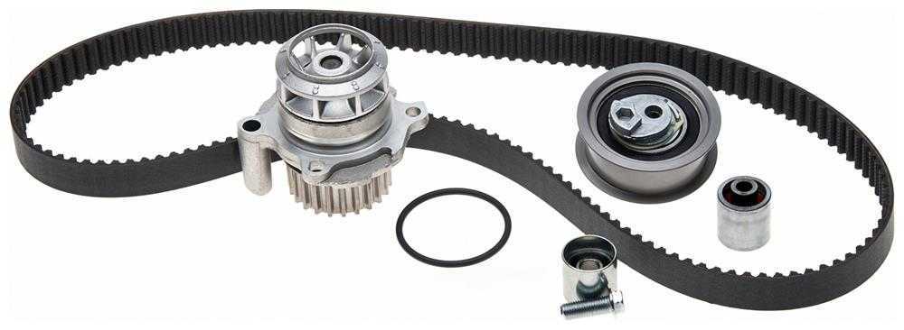 ACDELCO GOLD/PROFESSIONAL - Engine Timing Belt Kit with Water Pump - DCC - tckwp334m