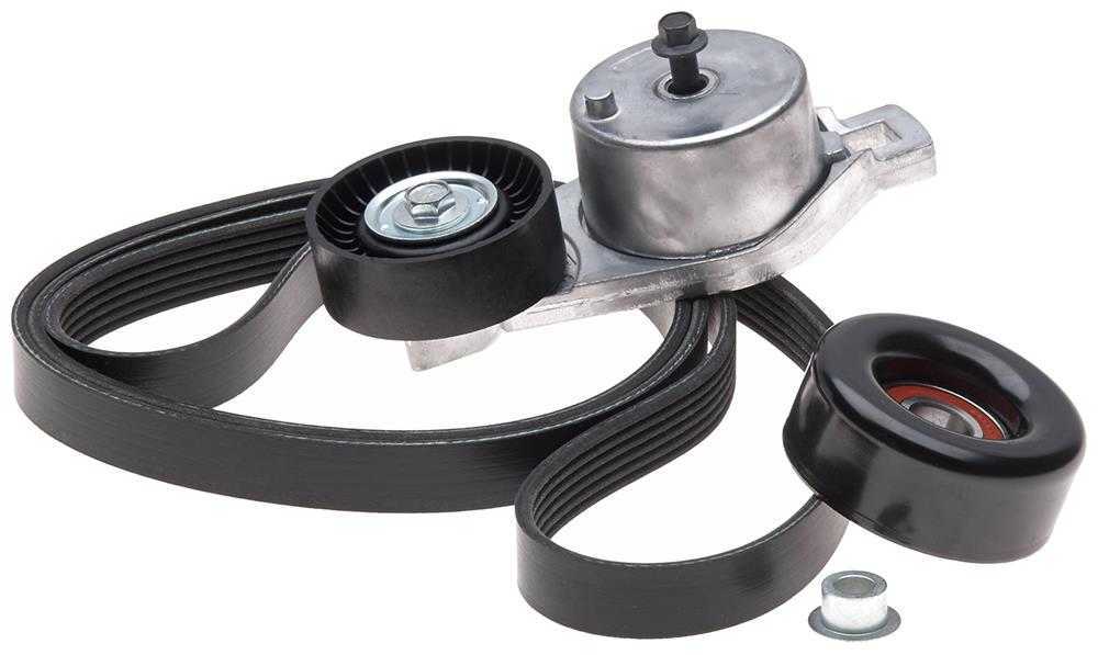 ACDELCO GOLD/PROFESSIONAL - Serpentine Belt Drive Component Kit - DCC - ack060822