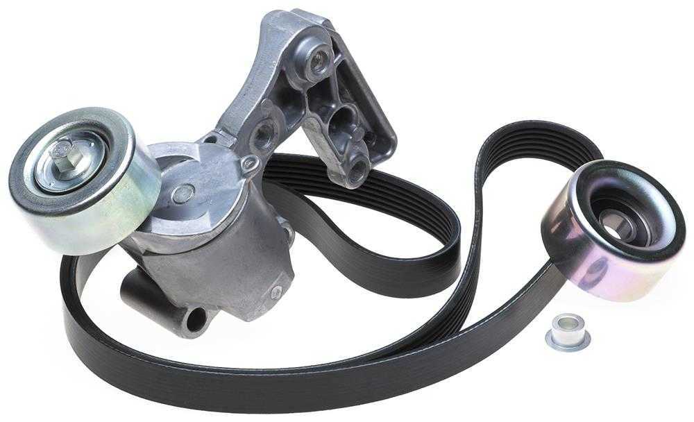 ACDELCO GOLD/PROFESSIONAL - Serpentine Belt Drive Component Kit - DCC - ack070610