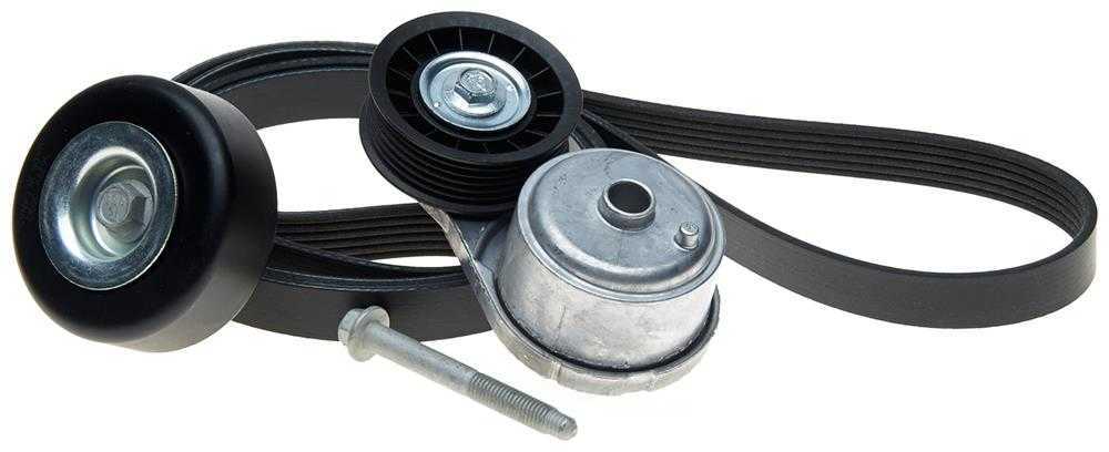 ACDELCO GOLD/PROFESSIONAL - Serpentine Belt Drive Component Kit - DCC - ack060960k1