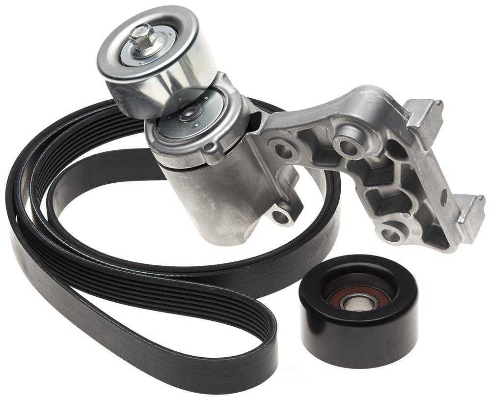 ACDELCO GOLD/PROFESSIONAL - Serpentine Belt Drive Component Kit - DCC - ack070610k1