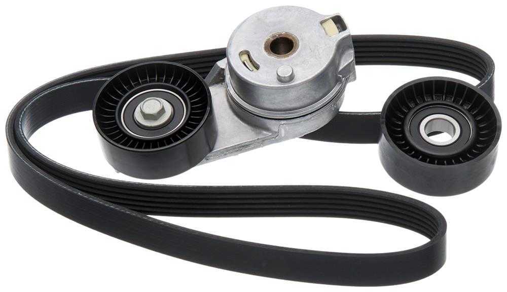 ACDELCO GOLD/PROFESSIONAL - Serpentine Belt Drive Component Kit - DCC - ack060827