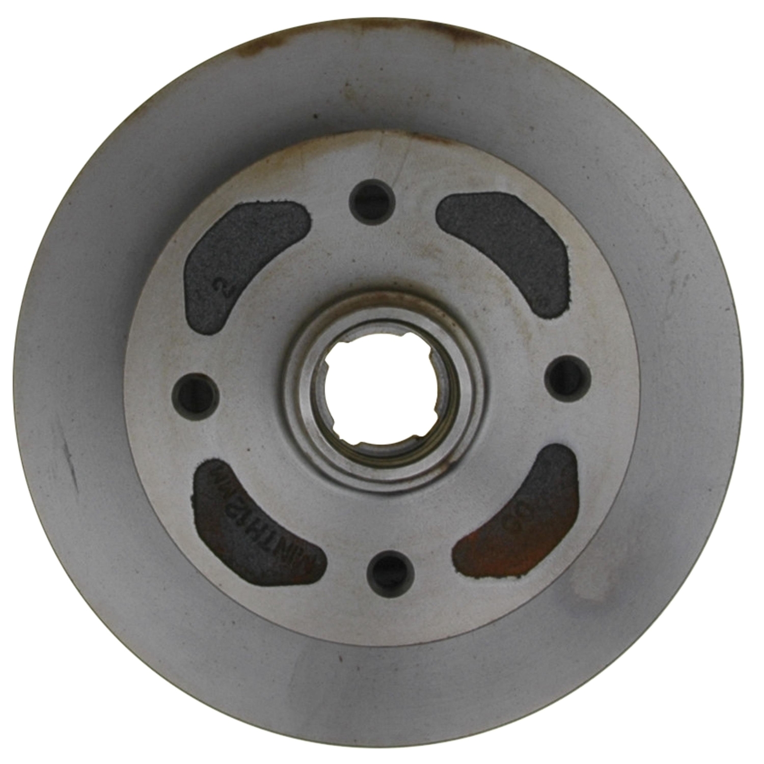 ACDELCO SILVER/ADVANTAGE - Non-Coated Disc Brake Rotor & Hub Assembly (Front) - DCD 18A135A