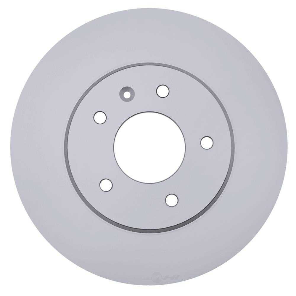 ACDELCO SILVER/ADVANTAGE - Coated Disc Brake Rotor (Front) - DCD 18A2475AC