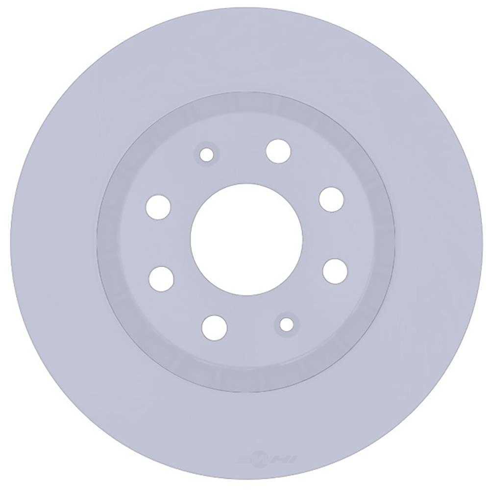 ACDELCO SILVER/ADVANTAGE - Coated Disc Brake Rotor (Front) - DCD 18A2324AC