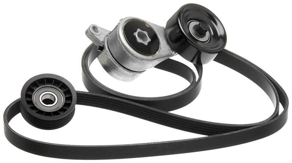 ACDELCO GOLD/PROFESSIONAL - Serpentine Belt Drive Component Kit - DCC - ack060900