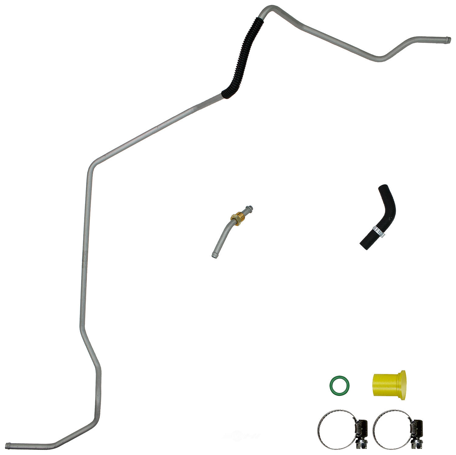 ACDELCO GOLD/PROFESSIONAL - Power Steering Return Line Hose Assembly - DCC - 36-366254