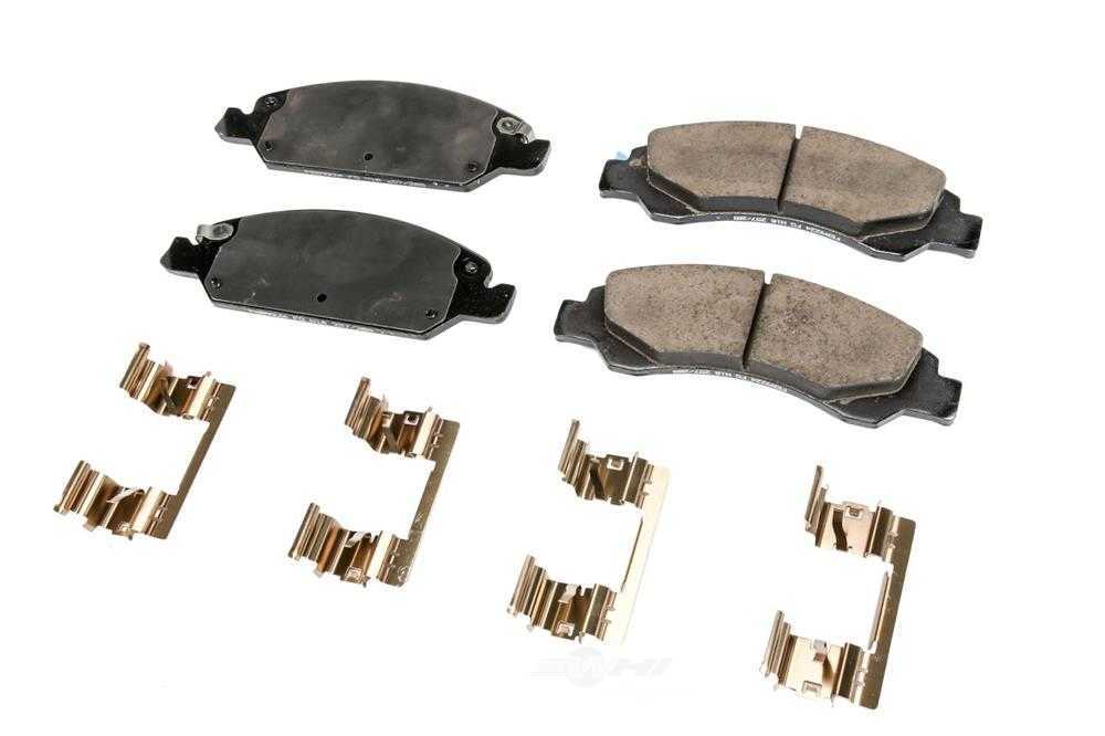 GM GENUINE PARTS - Disc Brake Pad Set (Front) - GMP 171-1252