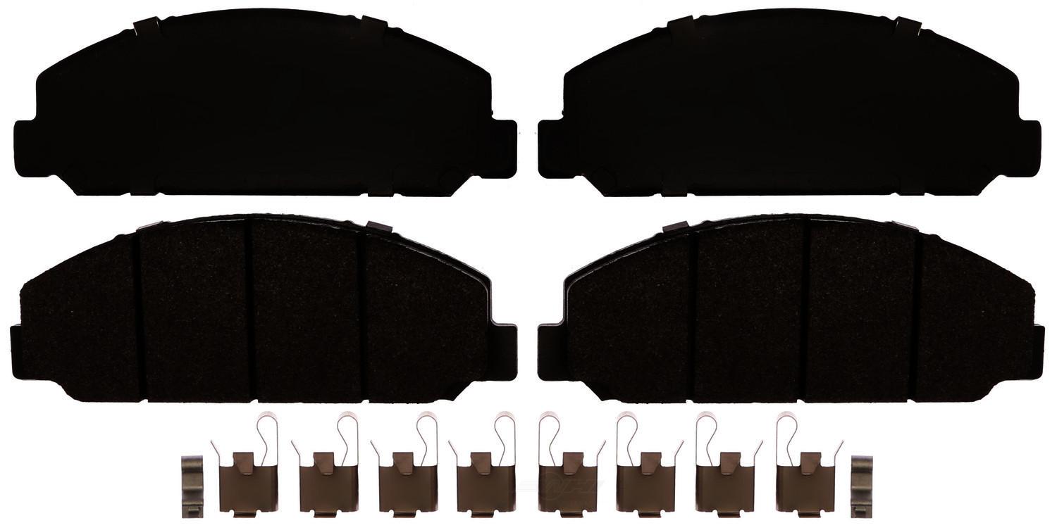 ACDELCO GOLD/PROFESSIONAL BRAKES - Semi-Metallic - ADU - 17d827mh