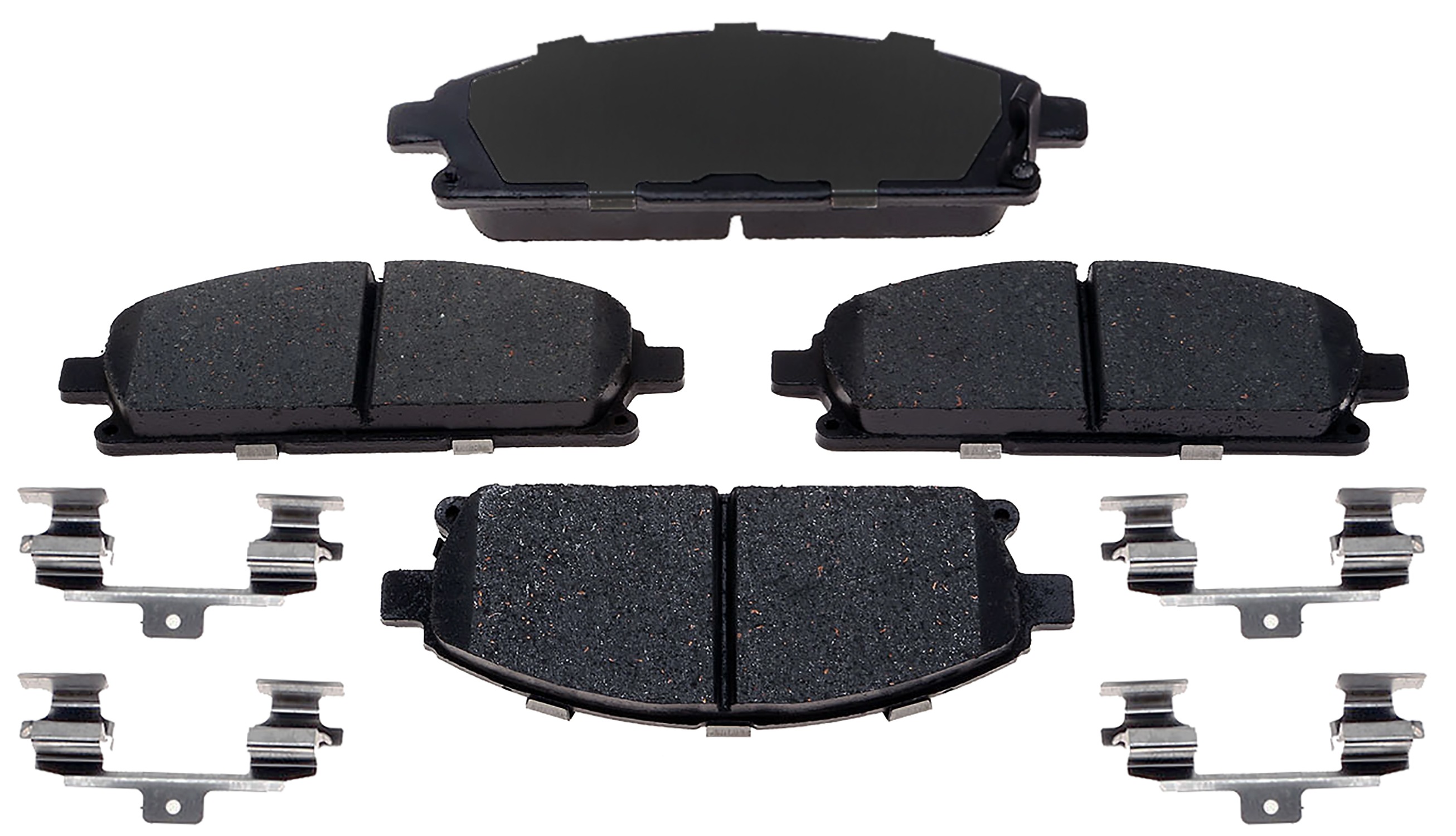 ACDELCO GOLD/PROFESSIONAL BRAKES - Ceramic Disc Brake Pad - ADU - 17d855ch